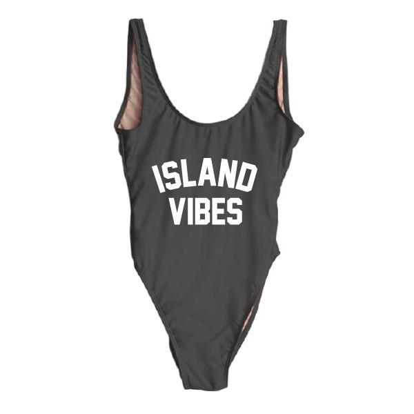 RAVESUITS Classic One Piece XS / Black Island Vibes One Piece