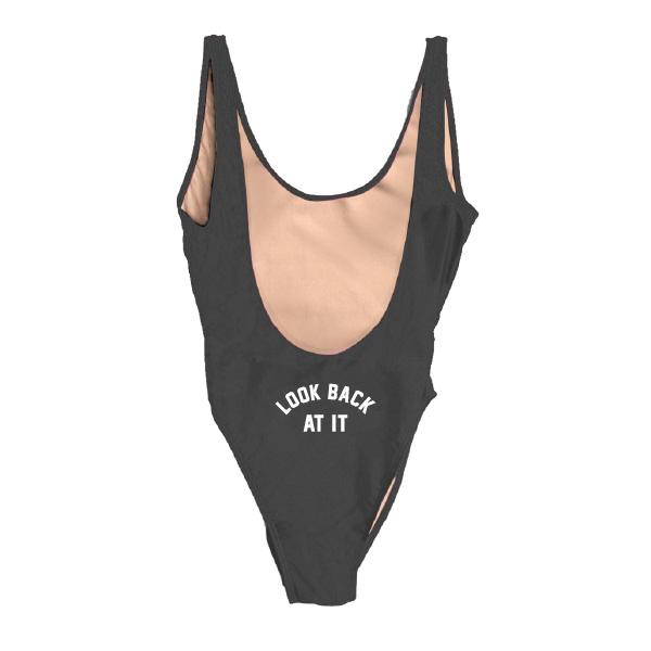 RAVESUITS Classic One Piece XS / Black Look Back At It One Piece