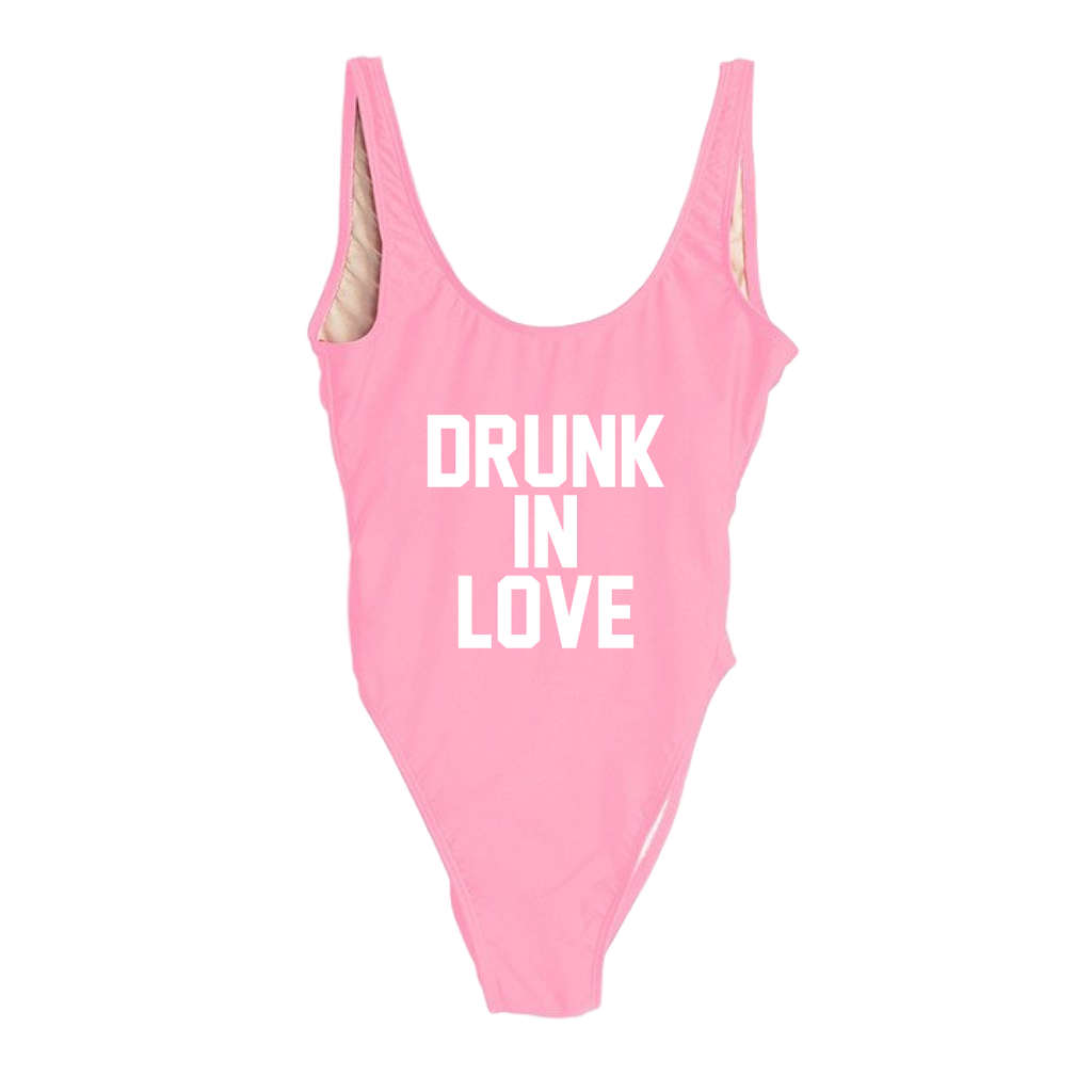 RAVESUITS Classic One Piece XS / Pink Drunk In Love One Piece
