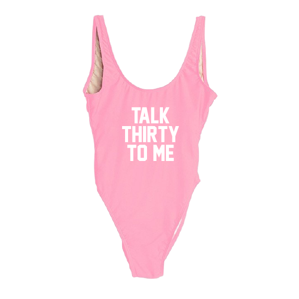 RAVESUITS Classic One Piece XS / Pink Talk Thirty To Me One Piece