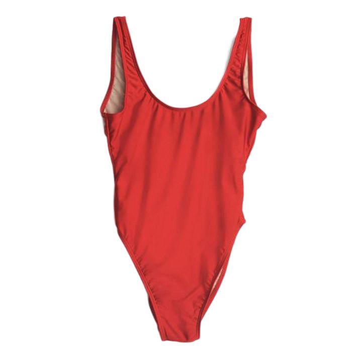 RAVESUITS Classic One Piece XS / Red BLANK! One Piece