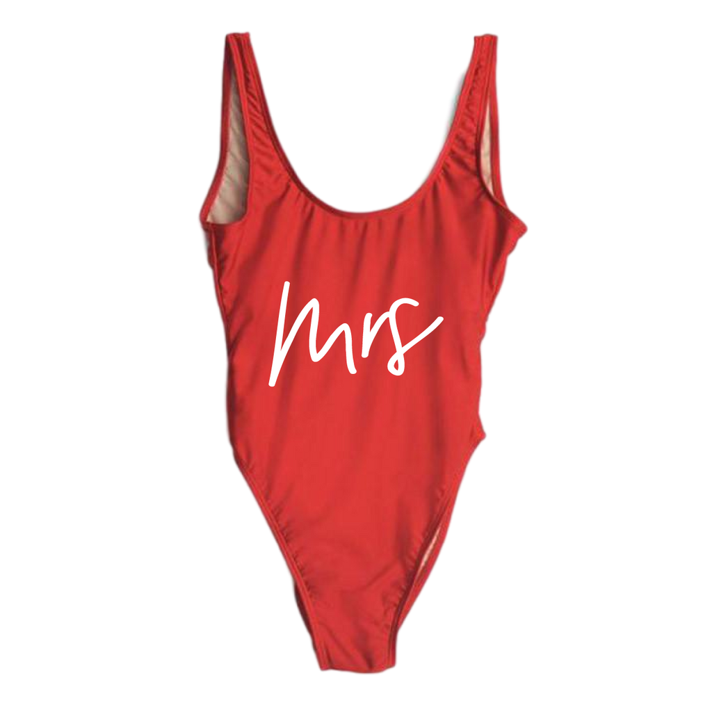 RAVESUITS Classic One Piece XS / Red Mrs One Piece