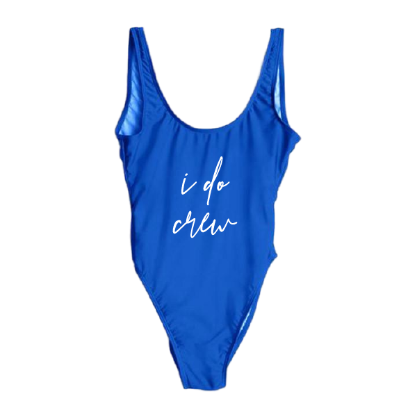 RAVESUITS Classic One Piece XS / Royal Blue I Do Crew One Piece