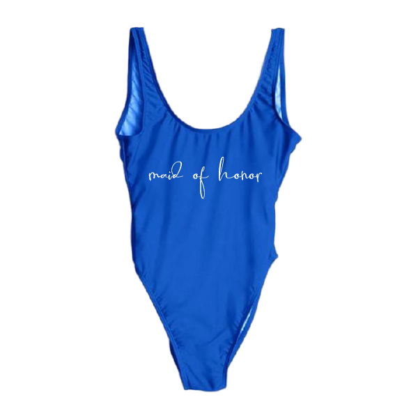 RAVESUITS Classic One Piece XS / Royal Blue Maid Of Honor One Piece