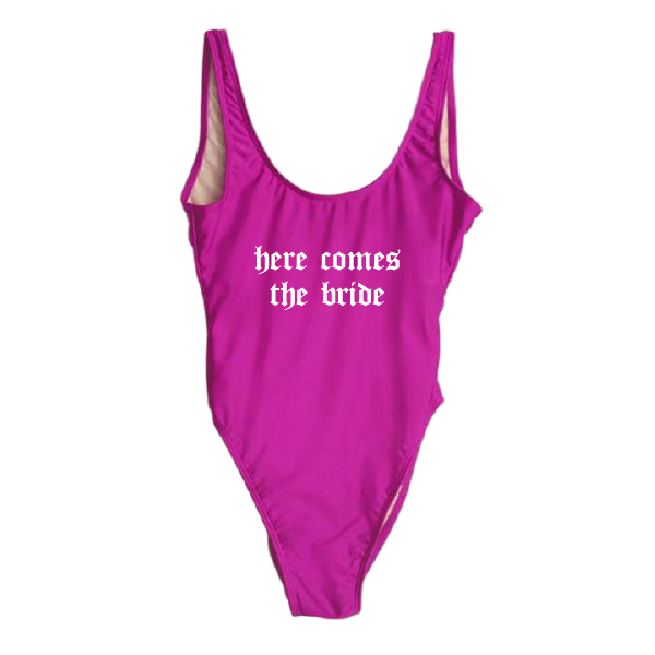 RAVESUITS Classic One Piece XS / Violet (Temporarily darker than pictured.) Here Comes The Bride One Piece