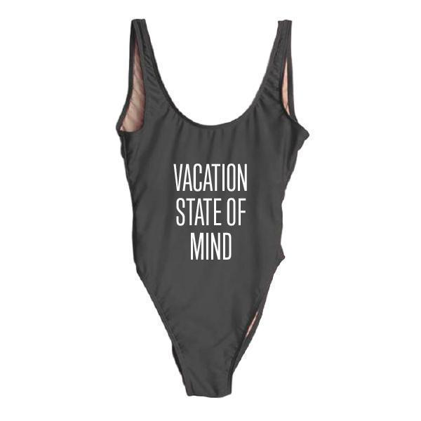 RAVESUITS Classic One Piece Black / S/M Vacation State Of Mind One Piece