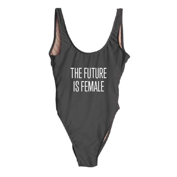 RAVESUITS Classic One Piece S/M / Black The Future Is Female One Piece