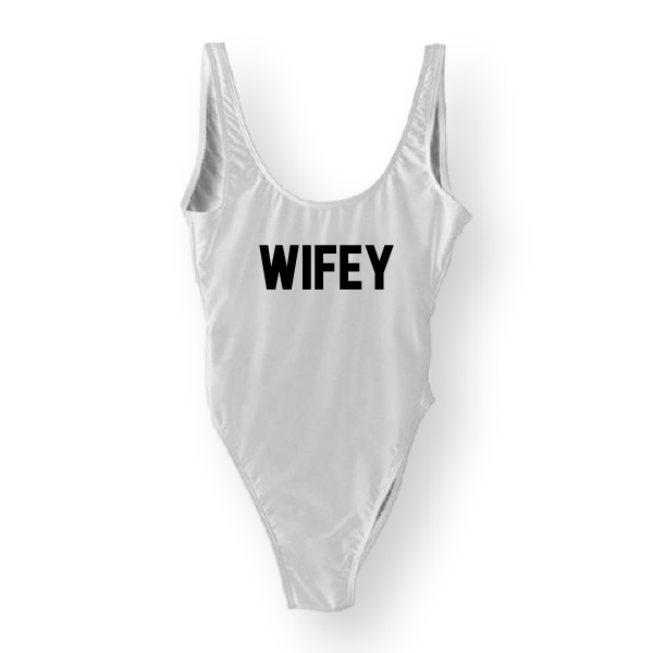 RAVESUITS Classic One Piece S/M / White Wifey One Piece