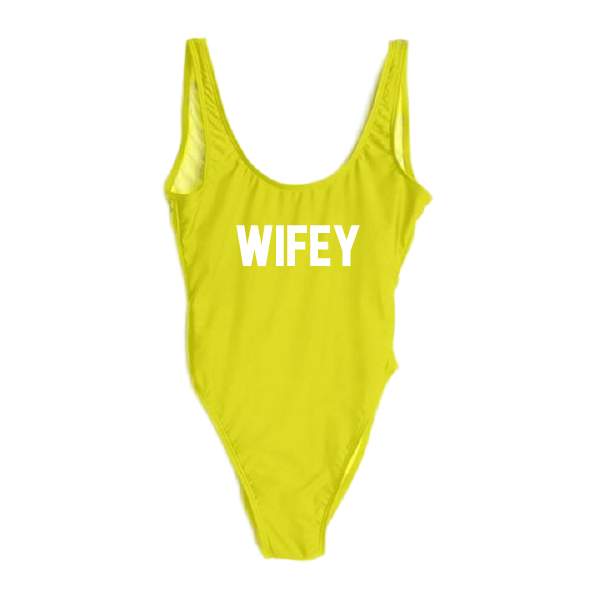 RAVESUITS Yellow / S/M Wifey One Piece