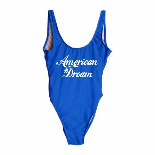 RAVESUITS Classic One Piece S / Royal Blue American Dream One Piece [4TH OF JULY]