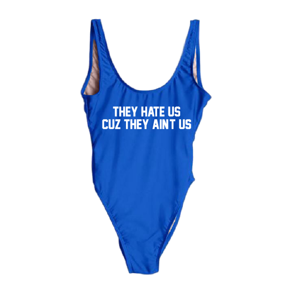 RAVESUITS Classic One Piece S / Royal Blue Cuz They Ain't Us One Piece [4TH OF JULY]