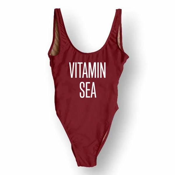 RAVESUITS Classic One Piece Vitamin Sea One Piece