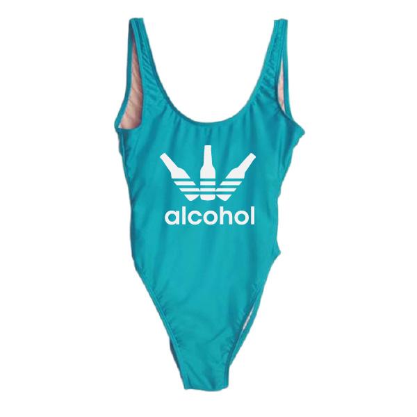 RAVESUITS Classic One Piece XS / Aqua alcohol one piece