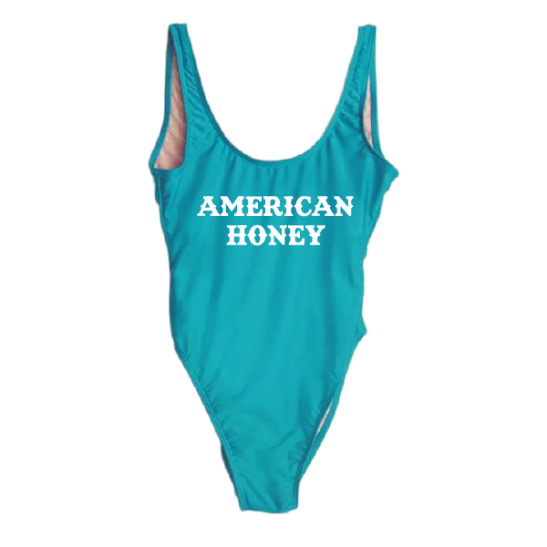 RAVESUITS Classic One Piece XS / Aqua American Honey One Piece [4TH OF JULY]