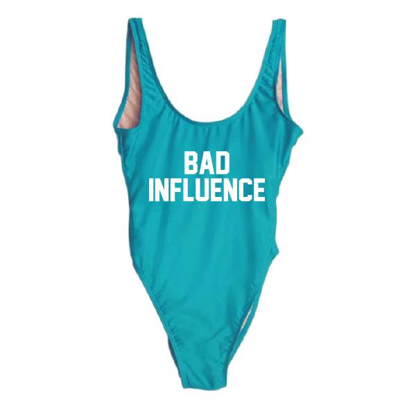 RAVESUITS Classic One Piece XS / Aqua Bad Influence One Piece