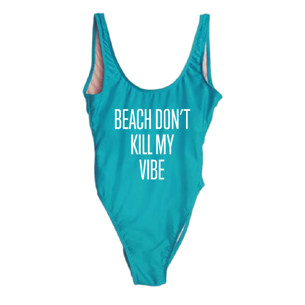 RAVESUITS Classic One Piece XS / Aqua Beach Be Humble