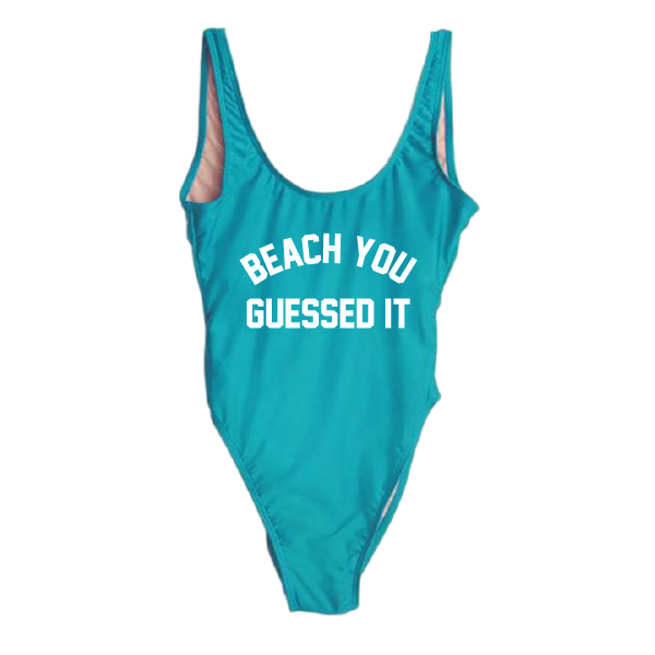 RAVESUITS Classic One Piece XS / Aqua Beach You Guessed It One Piece