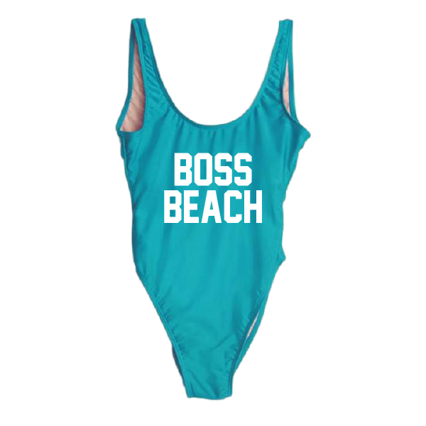 RAVESUITS Classic One Piece XS / Aqua Boss Beach One Piece
