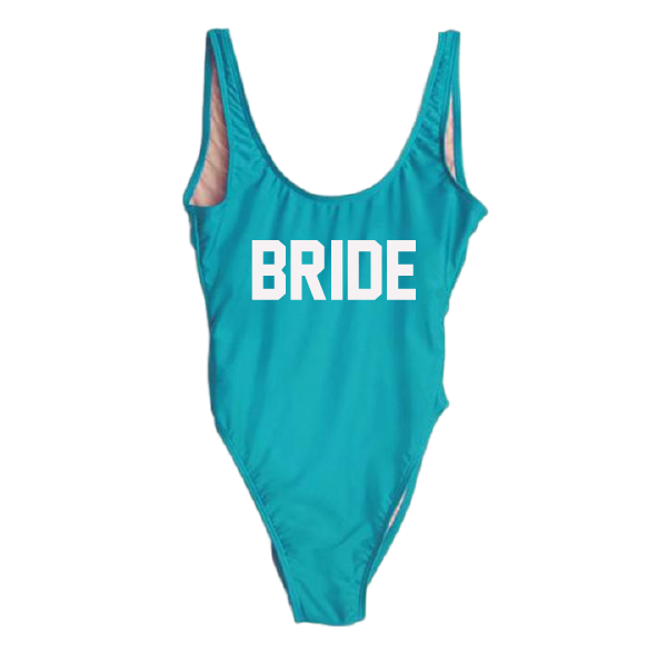 RAVESUITS Classic One Piece XS / Aqua Bride One Piece