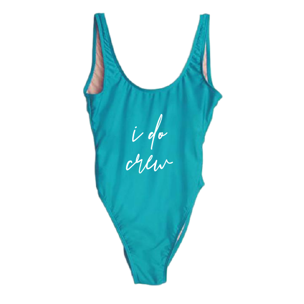 RAVESUITS Classic One Piece XS / Aqua I Do Crew One Piece