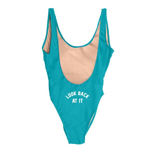 RAVESUITS Classic One Piece XS / Aqua Look Back At It One Piece