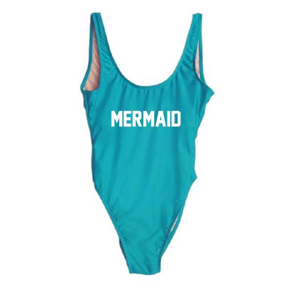 RAVESUITS Classic One Piece XS / Aqua Mermaid One Piece