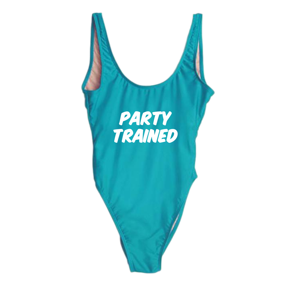 RAVESUITS Classic One Piece XS / Aqua Party Trained One Piece