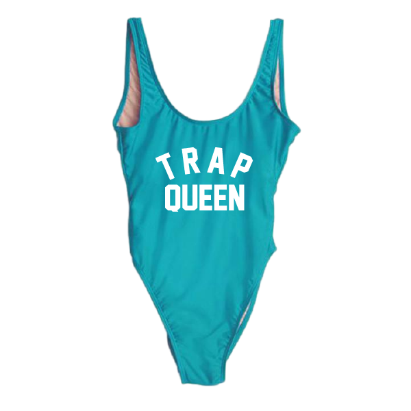 RAVESUITS Classic One Piece XS / Aqua Trap Queen One Piece