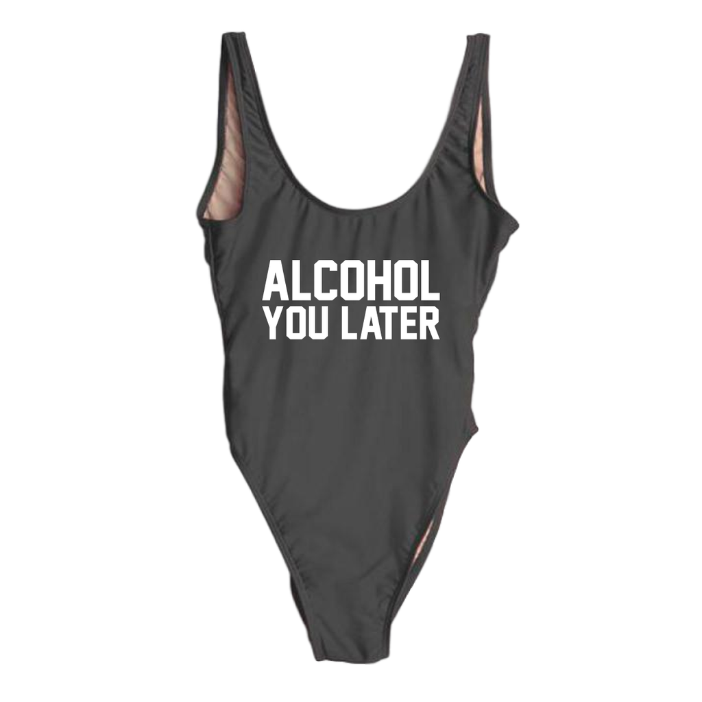 RAVESUITS Classic One Piece XS / Black Alcohol You Later