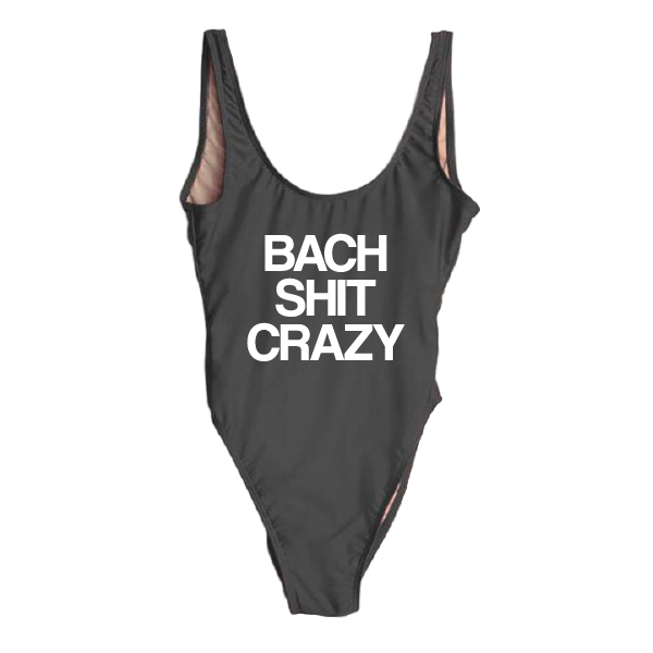 RAVESUITS Classic One Piece XS / Black Bach Sh*t Crazy One Piece