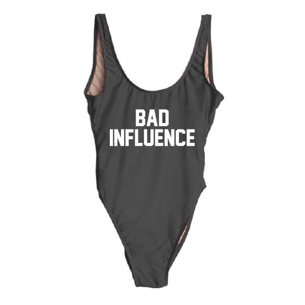RAVESUITS Classic One Piece XS / Black Bad Influence One Piece