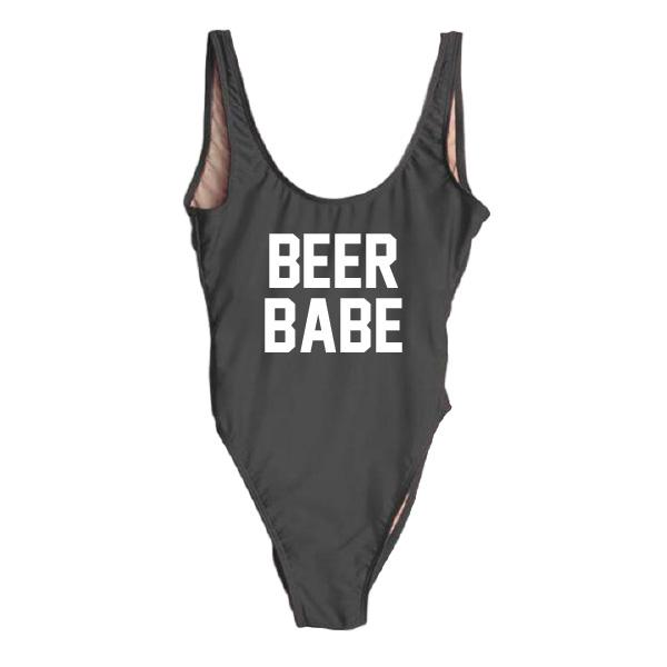 RAVESUITS Classic One Piece XS / Black Beer Babe One Piece