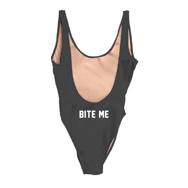 RAVESUITS Classic One Piece XS / Black Bite Me One Piece