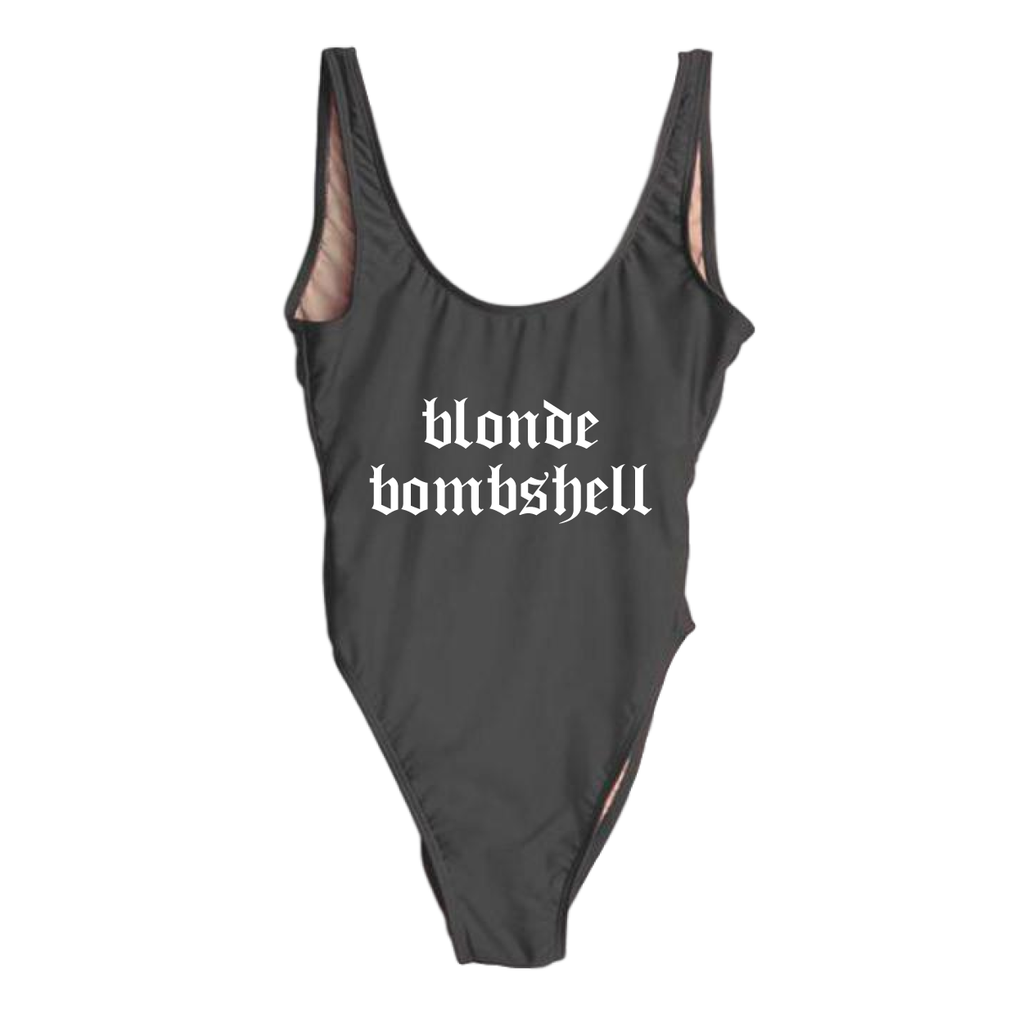 RAVESUITS Classic One Piece XS / Black Blonde Bombshell