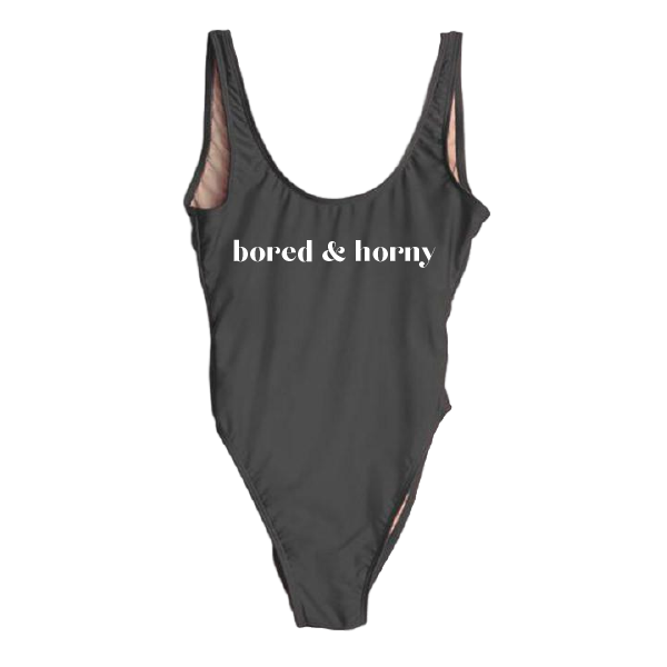 RAVESUITS Classic One Piece XS / Black Bored & Horny