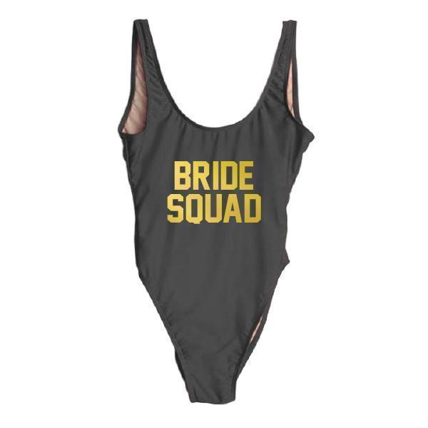 RAVESUITS Classic One Piece XS / Black Bride Squad [GOLD] One Piece