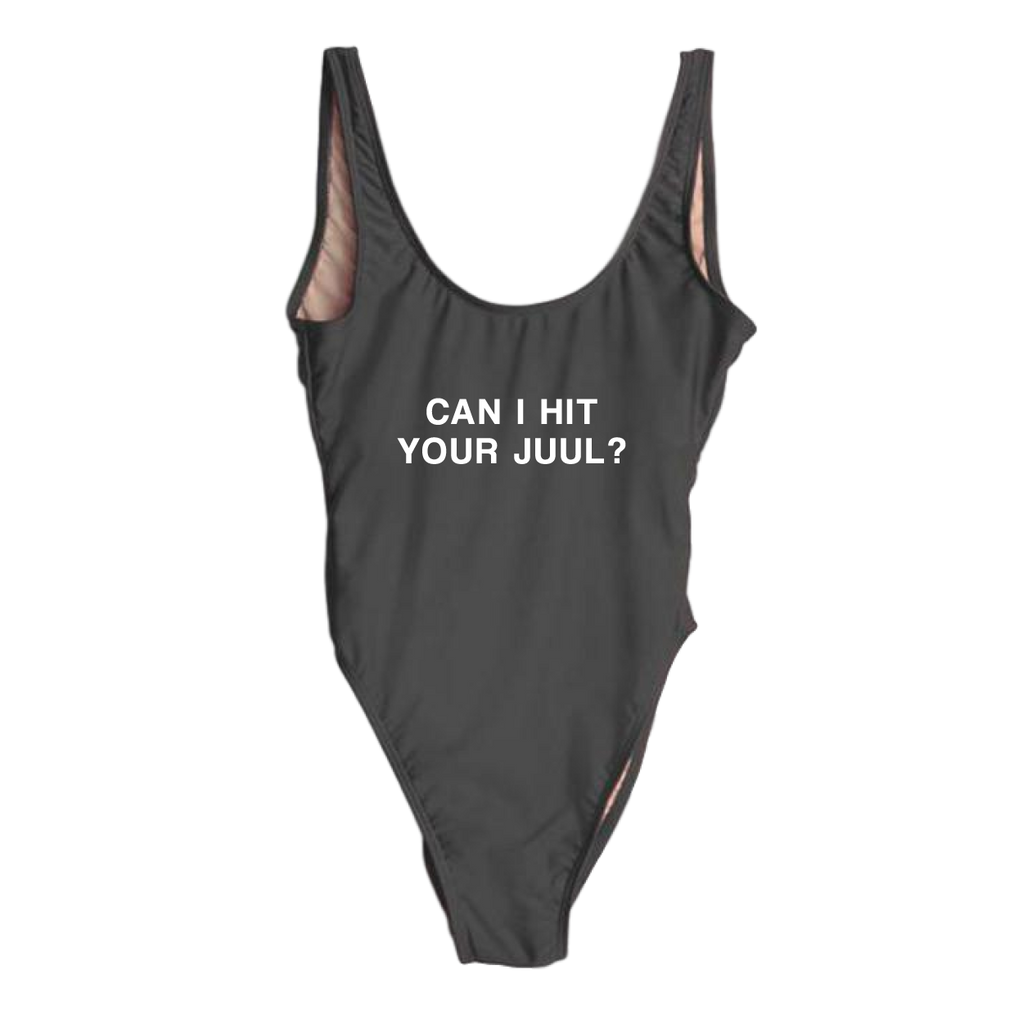 RAVESUITS Classic One Piece XS / Black Can I Hit Your Juul One Piece