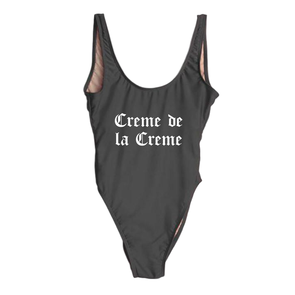 RAVESUITS Classic One Piece XS / Black Creme De La Creme One Piece