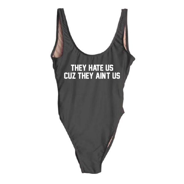 RAVESUITS Classic One Piece XS / Black Cuz They Ain't Us One Piece [4TH OF JULY]