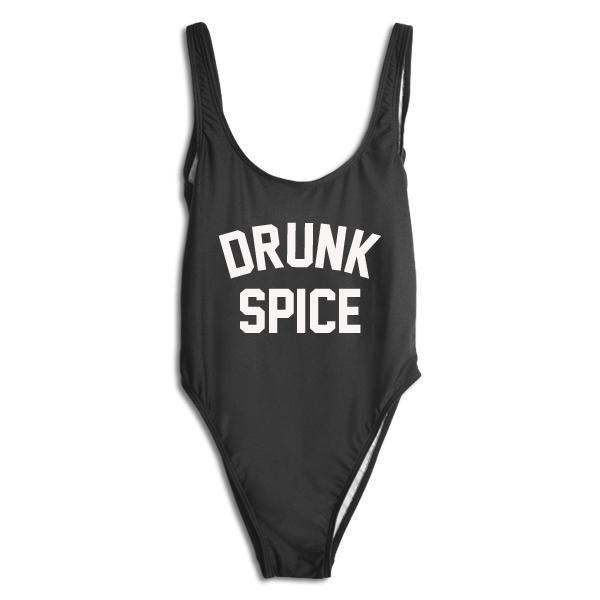 RAVESUITS Classic One Piece XS / Black Drunk Spice One Piece