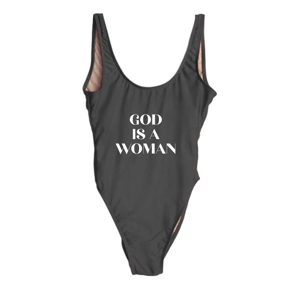 RAVESUITS Classic One Piece XS / Black God Is A Woman One Piece