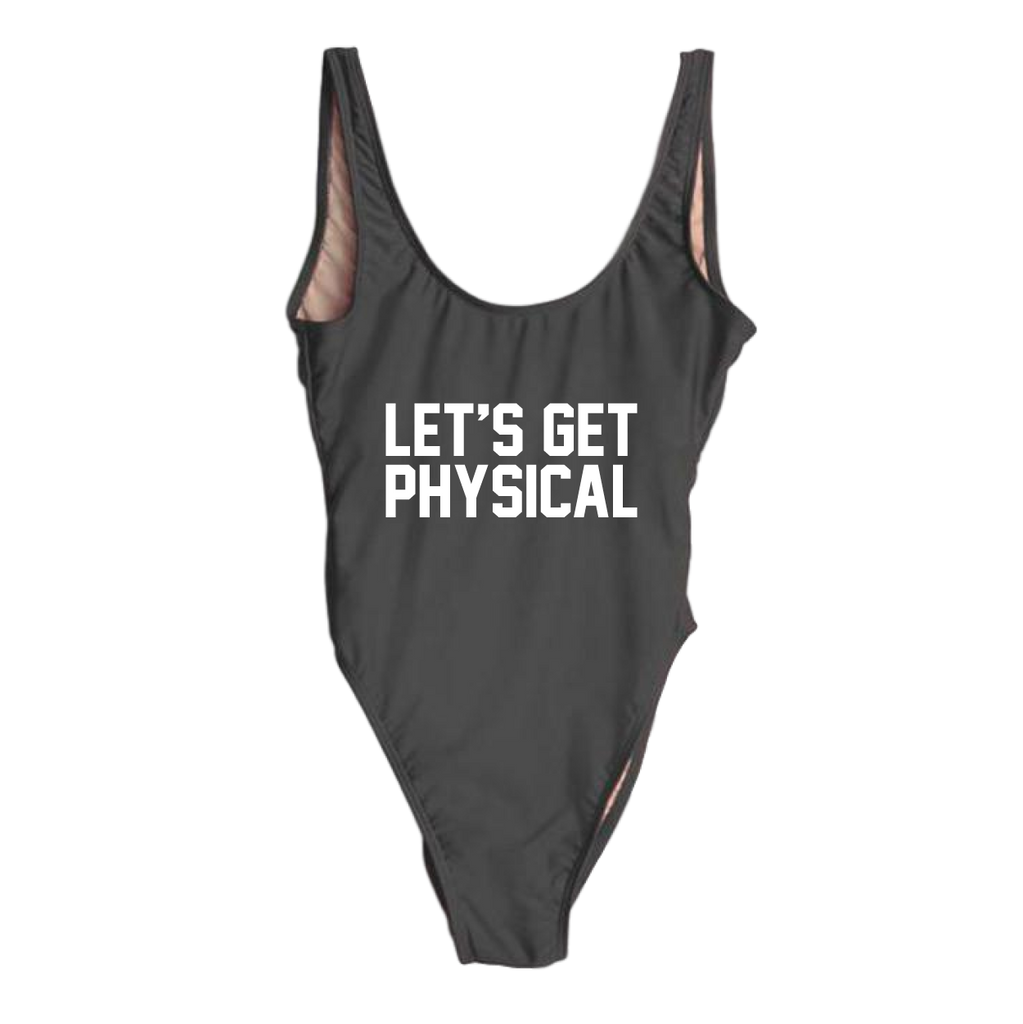 RAVESUITS Classic One Piece XS / Black Let's Get Physical One Piece