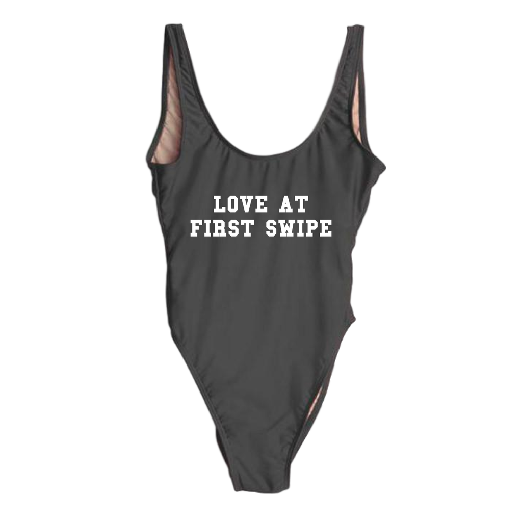 RAVESUITS Classic One Piece XS / Black Love At First Swipe One Piece