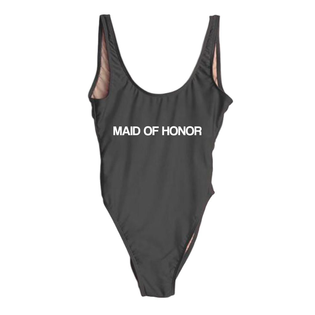RAVESUITS Classic One Piece XS / Black Maid Of Honor One Piece