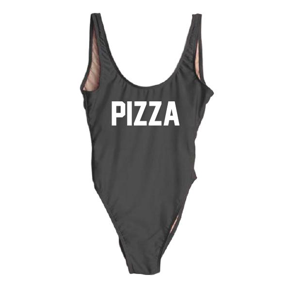 RAVESUITS Classic One Piece XS / Black Pizza One Piece