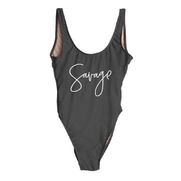 RAVESUITS Classic One Piece XS / Black Savage One Piece