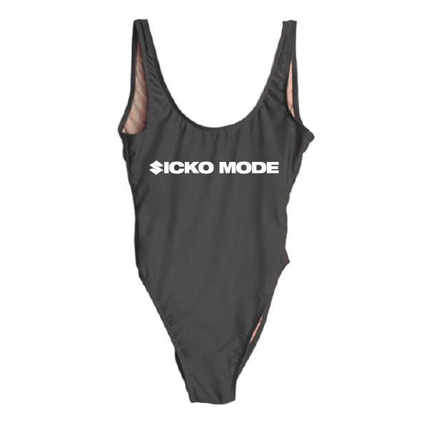 RAVESUITS Classic One Piece XS / Black Sicko Mode One Piece