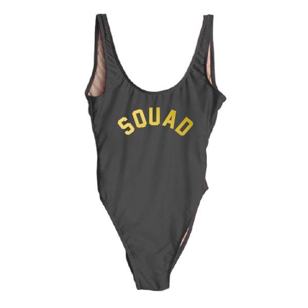 RAVESUITS Classic One Piece XS / Black Squad [GOLD]