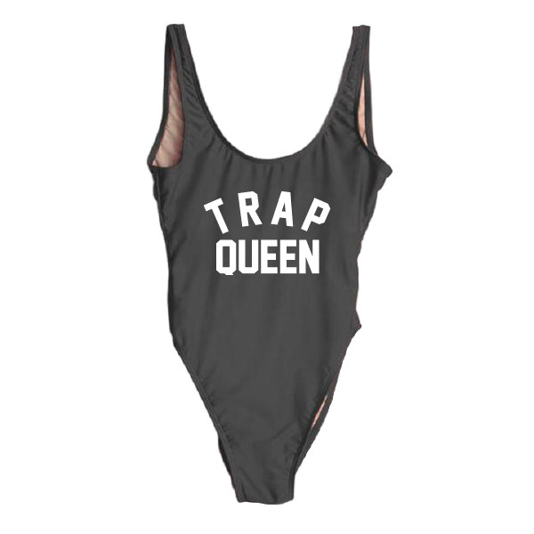 RAVESUITS Classic One Piece XS / Black Trap Queen One Piece