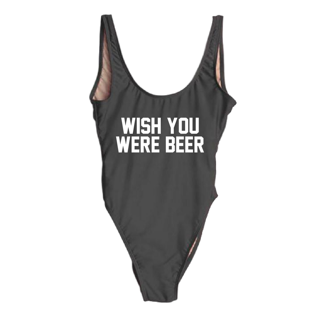 RAVESUITS Classic One Piece XS / Black Wish You Were Beer One Piece